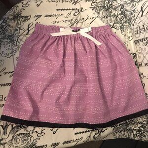 Childs Halloween Purple Elastic Waist Skirt 5